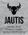 Jaučių stichija planeta Akmuo